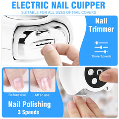 Baopilong 3in1 speed button enables tailored nail care