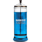 BARBICIDE disinfecting jar glass body with clear view for easy disinfectant monitoring