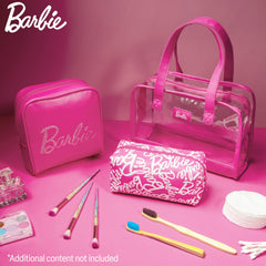 Barbie Toiletry Bags Set 3 small zipper bag ideal for skincare or accessories
