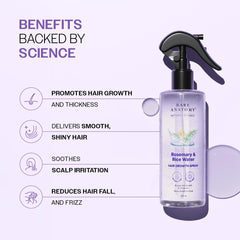 Bare Anatomy texture shown as a clear drop on hand conveying lightweight, fast-absorbing feel