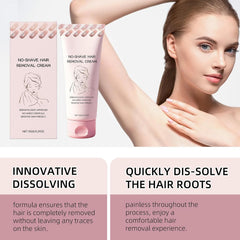 Bare Basic No Shave Cream pouring texture preview demonstrates smooth application