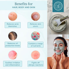 Bare Essentials Living Bentonite Clay Powder armpit detox mask for underarm care.