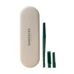 Barefaced facial razor handle offers ergonomic grip for precise, comfortable dermaplaning