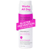 Barefoot Scientist PreHeels+ bottle ready for spray-on barrier protection