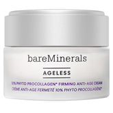 BareMinerals Ageless 10% Phyto ProCollagen Cream jar closeup for smooth, hydrated skin.
