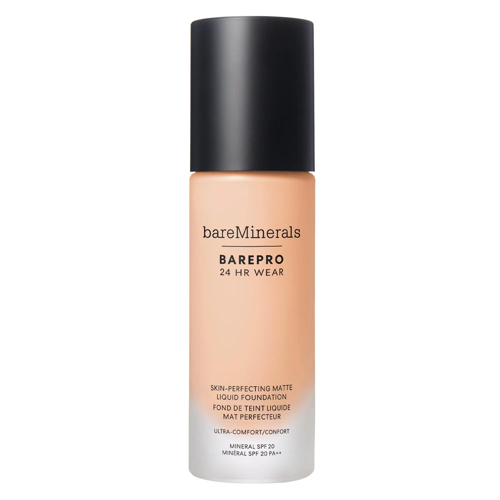 bareminerals Barepro 24HR wear foundation bottle for long-lasting undetectable coverage