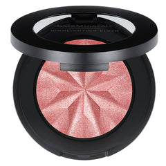 bareMinerals Gen Nude Highlighting Blush Pink Glow compact shows a luminous rosy glow for cheeks