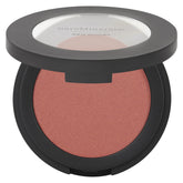 bareMinerals Gen Nude Powder Blush On the Mauve swatch shows soft blendable color