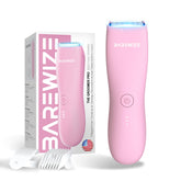 Barewize Bikini Trimmer rose compact design for easy on-the-go grooming.