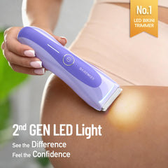 Barewize bikini trimmer USB-C rechargeable for long cordless sessions.