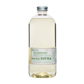 BARR-CO hand soap refill label closeup showing premium branding for easy kitchen and bath prep.