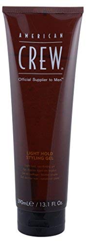 American Crew Light Hold Gel 13.5 oz bottle for natural-looking style and easy control