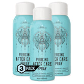 BASE LABORATORIES piercing aftercare spray bottle for clean piercings with a gentle mist