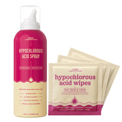 BASE LABORATORIES hypochlorous wipes 75-pack for portable skin cleansing and refreshment