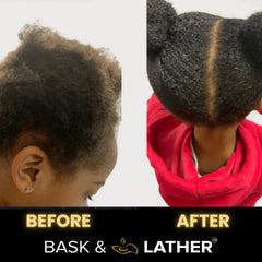 BASK & LATHER Replenish honey ingredient highlight for deep nourishment