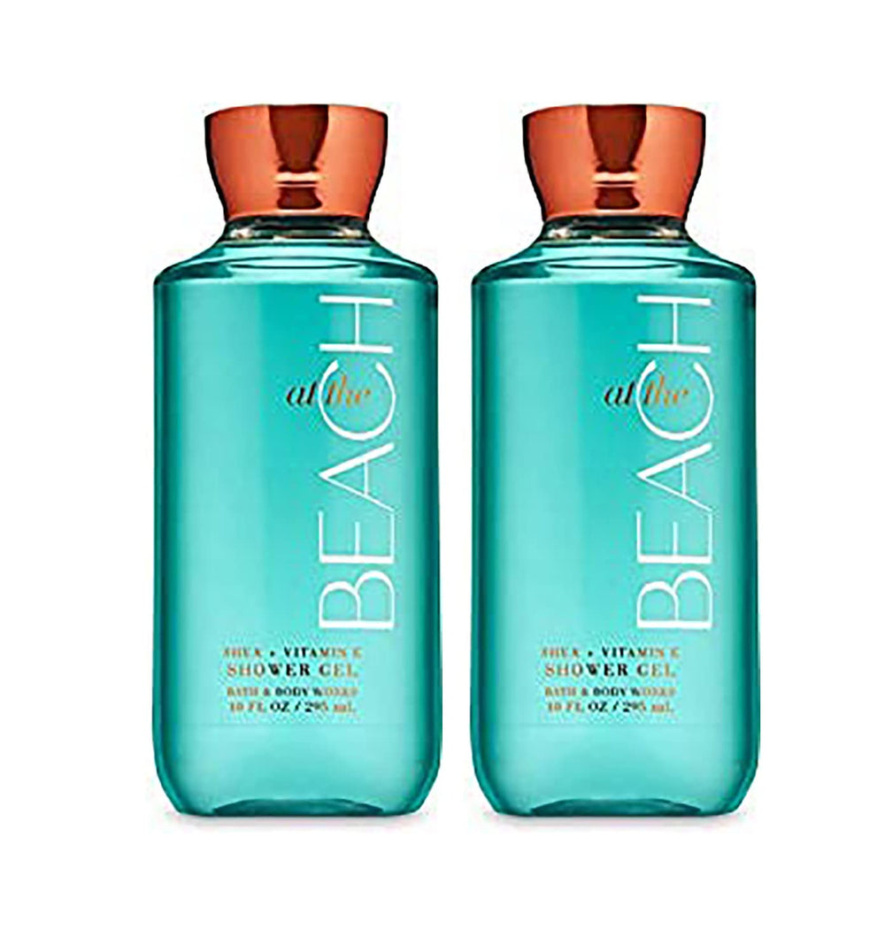 Bath & Body Works At The Beach shower gel 2-pack gift set for women, refreshing daily cleanse