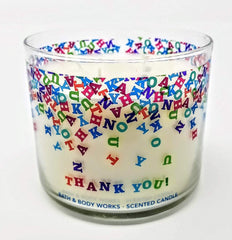 Bath & Body Works Champagne Toast candle lit ambience fosters cozy evenings