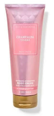 Champagne Toast duo packaging showcases rich ingredients for everyday moisture.