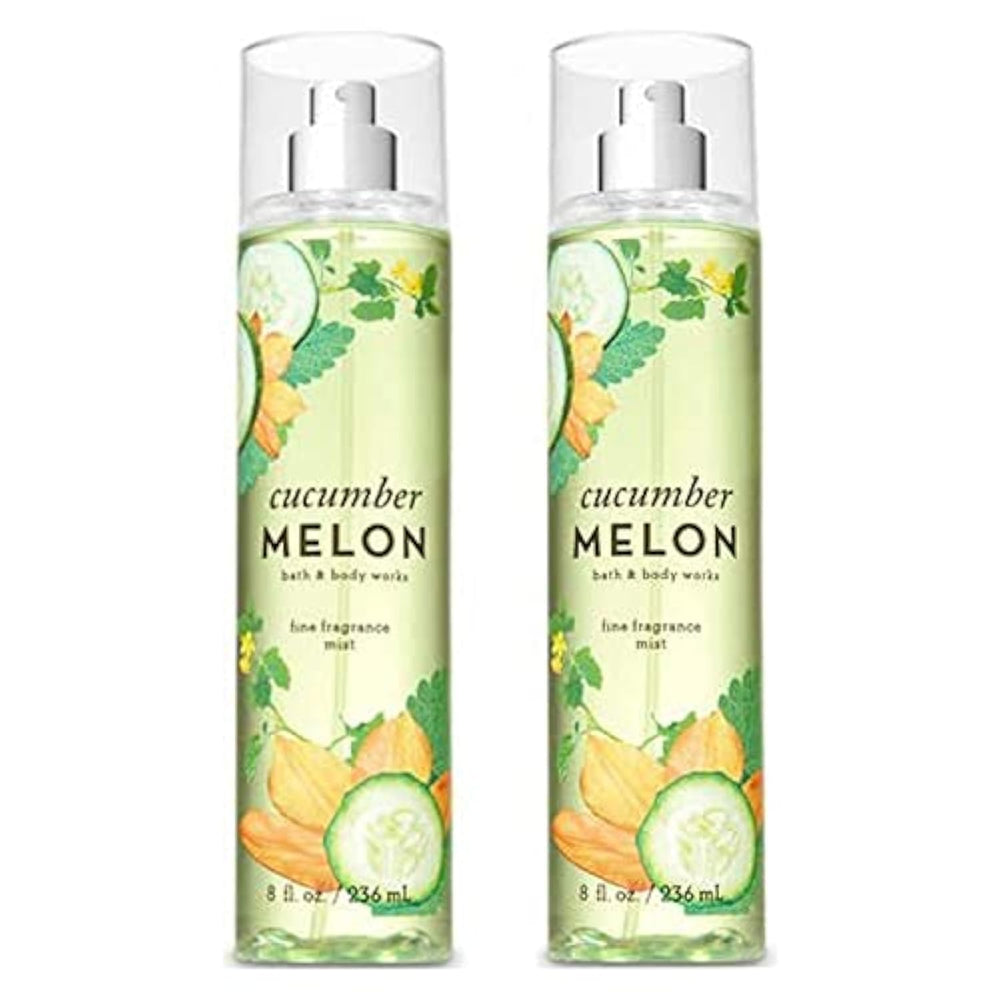 Bath & Body Works Cucumber Melon mist pour bottle for refreshing daily fragrance.
