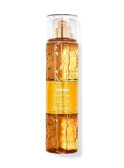 Bath & Body Works Dahlia Fine Fragrance Mist packaging as pictured for light, versatile floral aroma