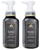 Bath & Body Works Gentle Foaming Hand Soap bottle Mahogany Teakwood for soft, clean hands.