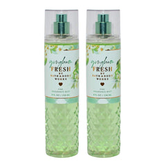Bath & Body Works Gingham Fresh fragrance mist set bottles for daily wear.