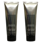 Bath and Body Works Graphite two-pack bottles delivering everyday moisture and soft skin.