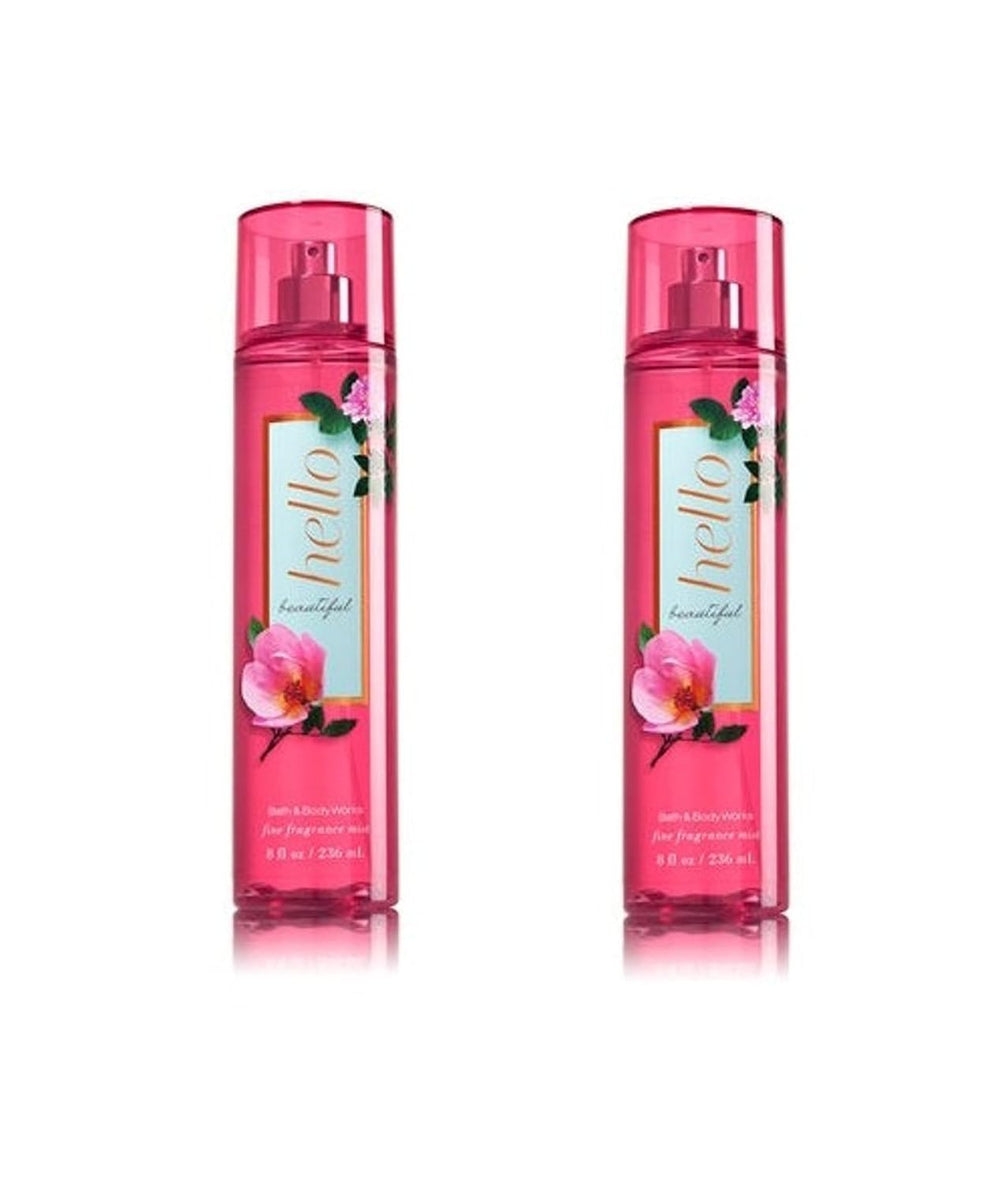 Bath & Body Works Hello Beautiful fine fragrance mist pack front view for daily freshness
