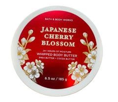 Bath and Body Works Japanese Cherry Blossom Ultra Shea Butter jar showing creamy moisture for soft skin