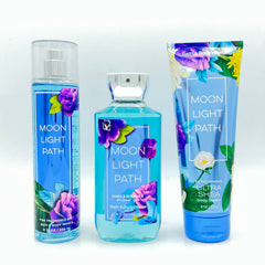 Bath & Body Works Moonlight Path shower gel 10 oz pour for a refreshing morning cleanse.