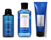 Bath & Body Works Ocean for Men 3pc bundle packshot for daily freshness and routine