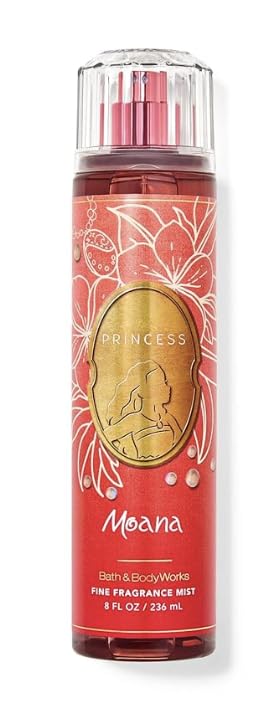 Bath & Body Works Princess Moana mist bottle close-up for daily fragrance boost.