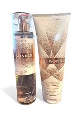 Bath & Body Works Pure Wonder body lotion bottle for hydration and everyday scent.