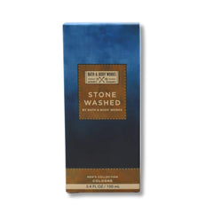 Bath & Body Works Stone Washed blue chamomile note close-up for calming aroma