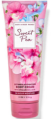Bath and Body Works Sweet Pea Ultimate Hydration Cream jar for daily moisturization and glow