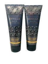 Bath & Body Works Vanilla Noir 2-pack front view for rich vanilla hydration.