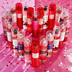 Bath & Body Works Velvet Sugar mist close-up of label for premium branding and scent preview.