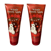 Bath and Body Works Winter Candy Apple 2-pack bottle offers rich hydration with a festive scent.