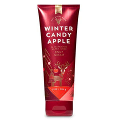 Bath & Body Works Winter Candy Apple Ultra Shea Body Cream bottle for daily moisturization