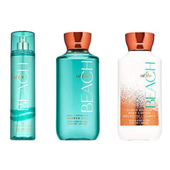 Bath & Body Works At The Beach shower gel bottle for a refreshing coast-inspired cleanse.