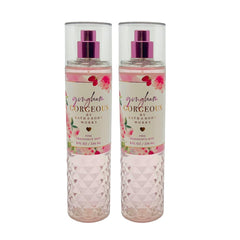 Bath & Body Works Gingham Gorgeous Gift Set packaging with bow for gift-ready presentation