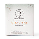 Bathorium Crush 8-Pack Discovery Set packaging, ideal for gifting a relaxing bath ritual.