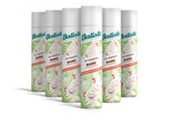 Batiste Bare Dry Shampoo bottle pouring for quick refresh between washes