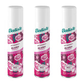 Batiste Blush Dry Shampoo bottle offers fragrance-ready refresh for roots.
