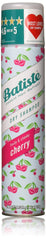 Batiste Dry Cherry bottle demonstrates instant hair refresh and added body.