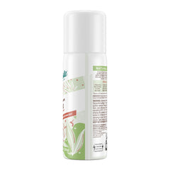Batiste Dry Shampoo Bare spray-action demonstration for fast root refresh on the go.