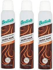 Batiste Dark & Deep Brown bottle ready for quick refresh on oily roots