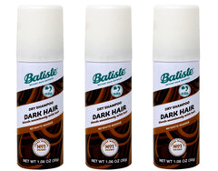Batiste Dry Shampoo Dark mini pack front view, quick refresh between washes.
