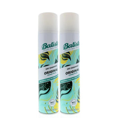 Batiste Original Dry Shampoo pack of 2 bottles refreshes hair between washes with texture