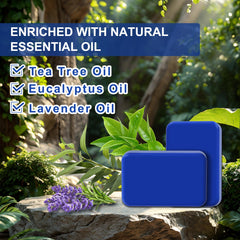 Battleskin tea tree oil and lavender aroma shot emphasizes soothing scent